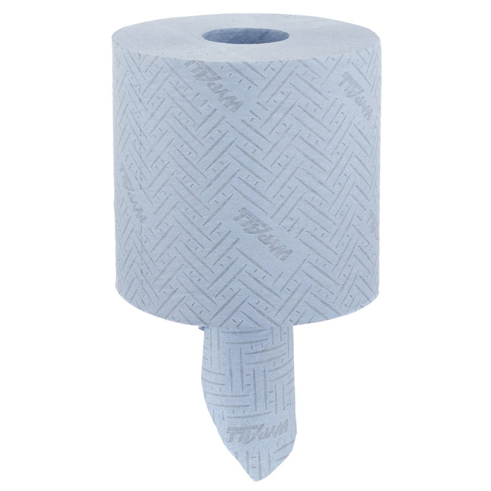WypAll® L20 Papierwischtuch für Instandhaltungsarbeiten - Zentralentnahme  / Blau /2-lagig - 6 Rolls  x 400 Sheets | Karton (6 Rollen)