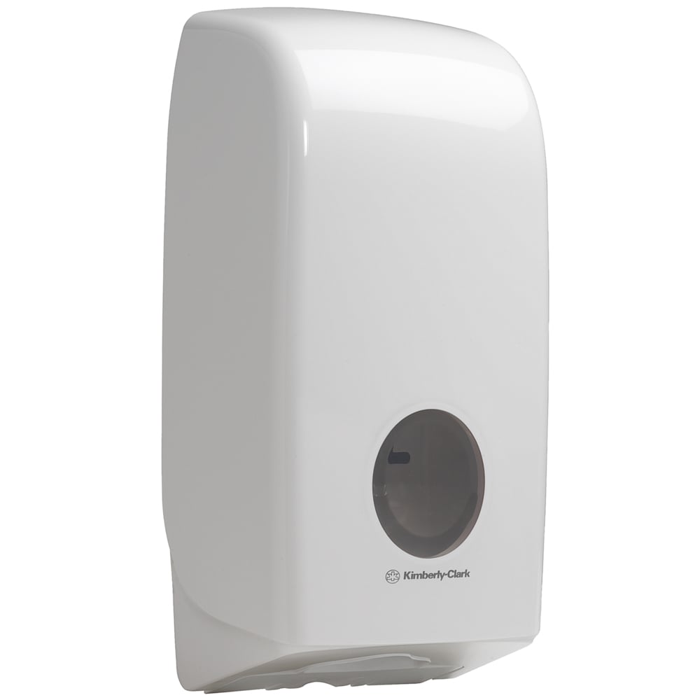 Aquarius™ Toilet Tissue Spender - Weiß - 1 Dispenser | Karton (1 Spender)