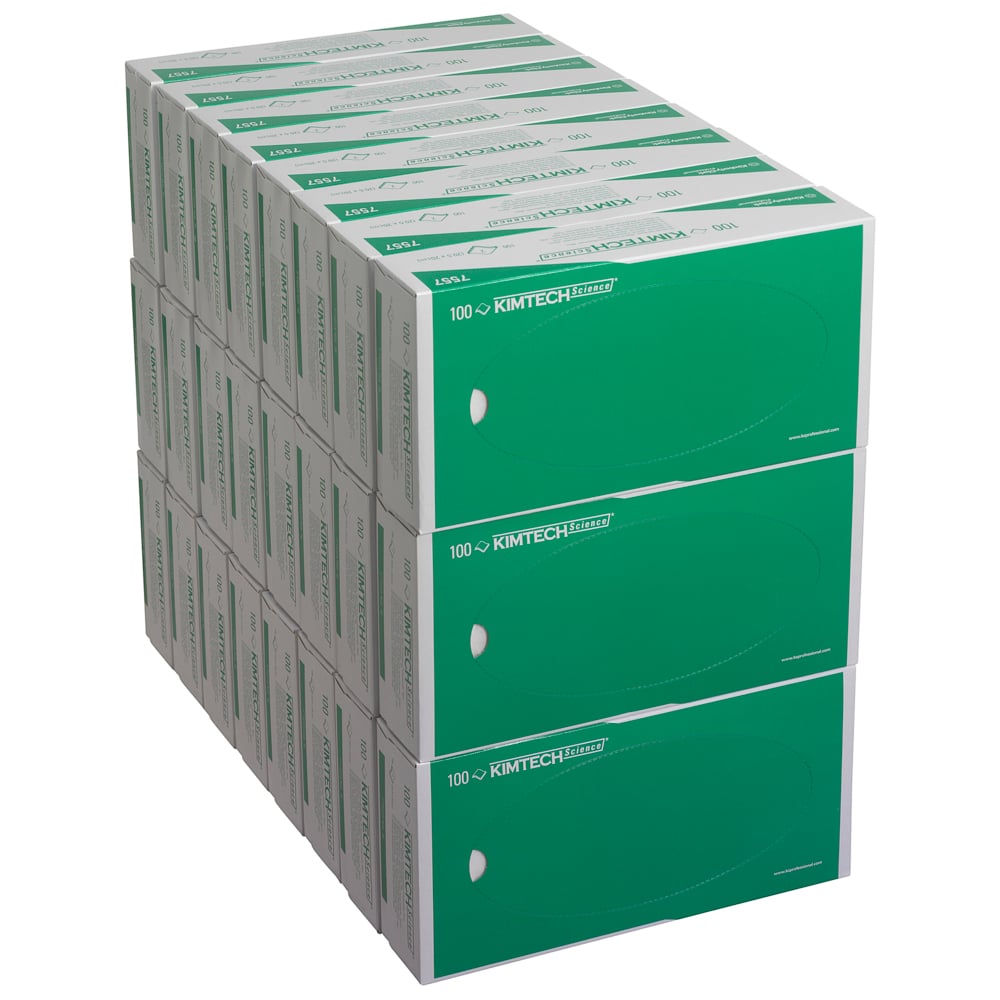 Kimtech® Science Präzisionswischtücher - 100 tücher / Weiß /2-lagig - 24 Cartons  x 100 Sheets | Karton (24 Boxen)