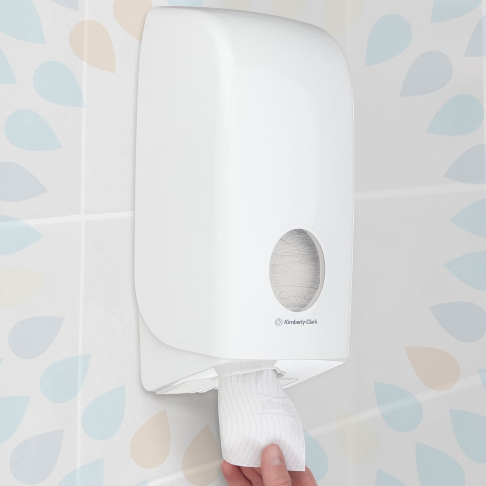 Kleenex® Toilettenpapier - Einzelblattsytem / Weiß /200 - 36 Packs  x 200 Toilet Tissue Sheets | Karton (36 Päckchen)