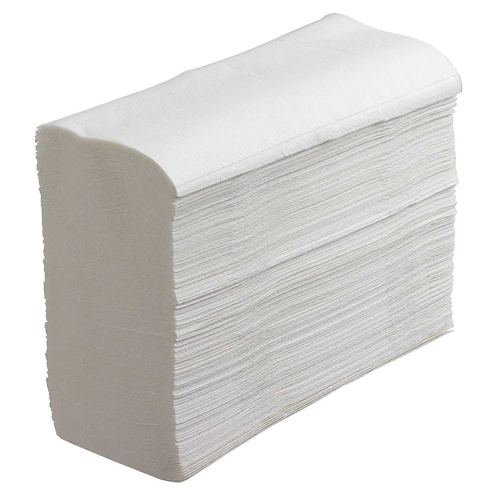 Scott® Handtücher - MultiFold / Weiß - 16 Clips  x 250 Sheets | Karton (16 Päckchen)