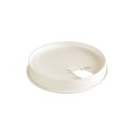 Karton-Deckel für alle Becher 35/47/59 cl, mit Trinköffnung  Weiß Karton  | Packung (50 Stück)