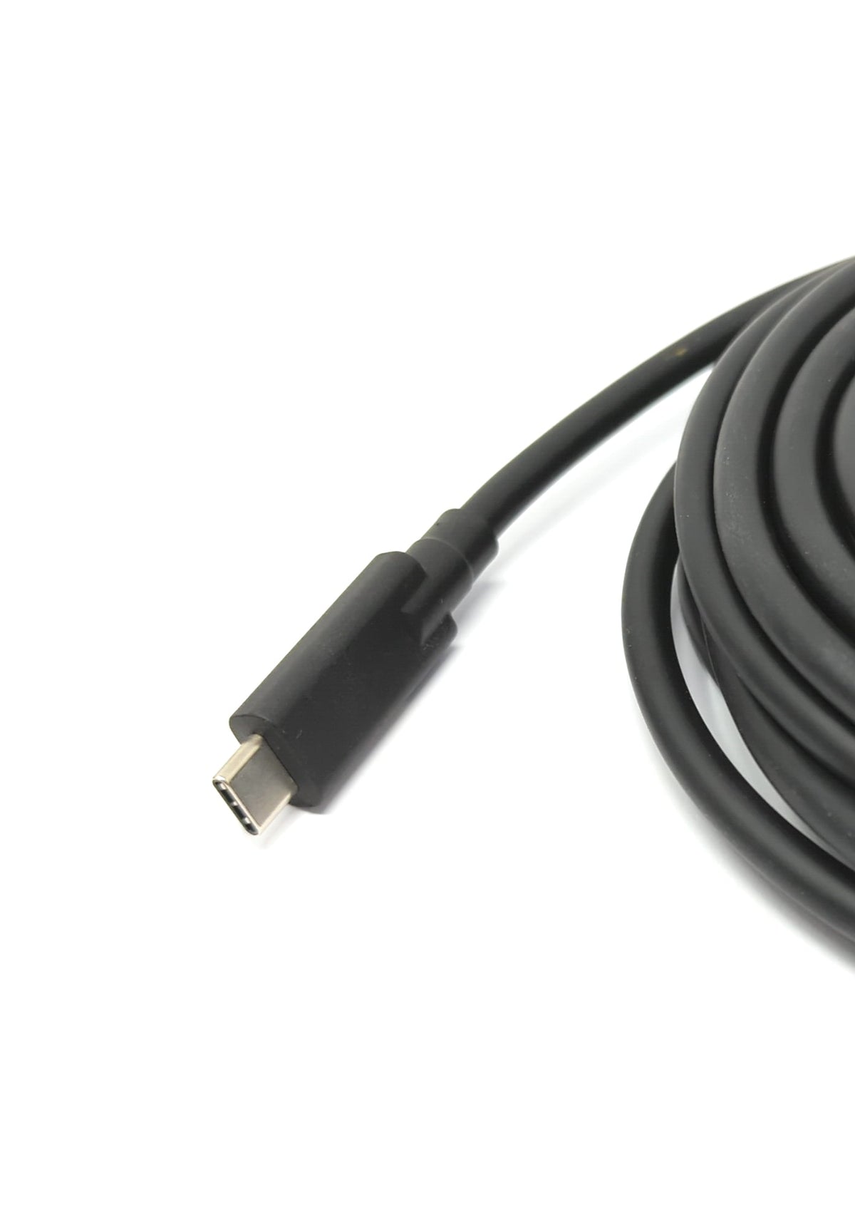 USB 3.2 Gen 2 Kabel 5 m Typ C Stecker zu Stecker in Schwarz | System-S