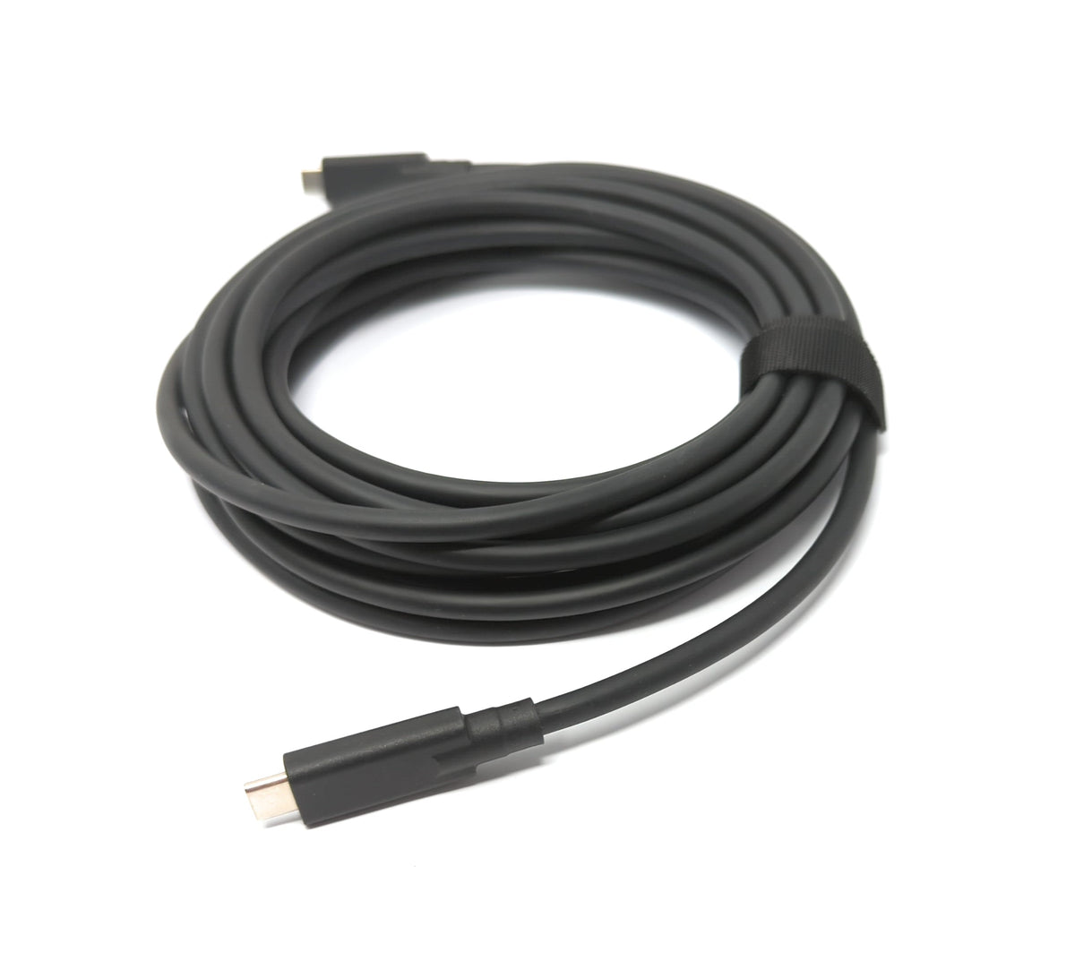 USB 3.2 Gen 2 Kabel 5 m Typ C Stecker zu Stecker in Schwarz | System-S