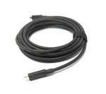 USB 3.2 Gen 2 Kabel 5 m Typ C Stecker zu Stecker in Schwarz | System-S