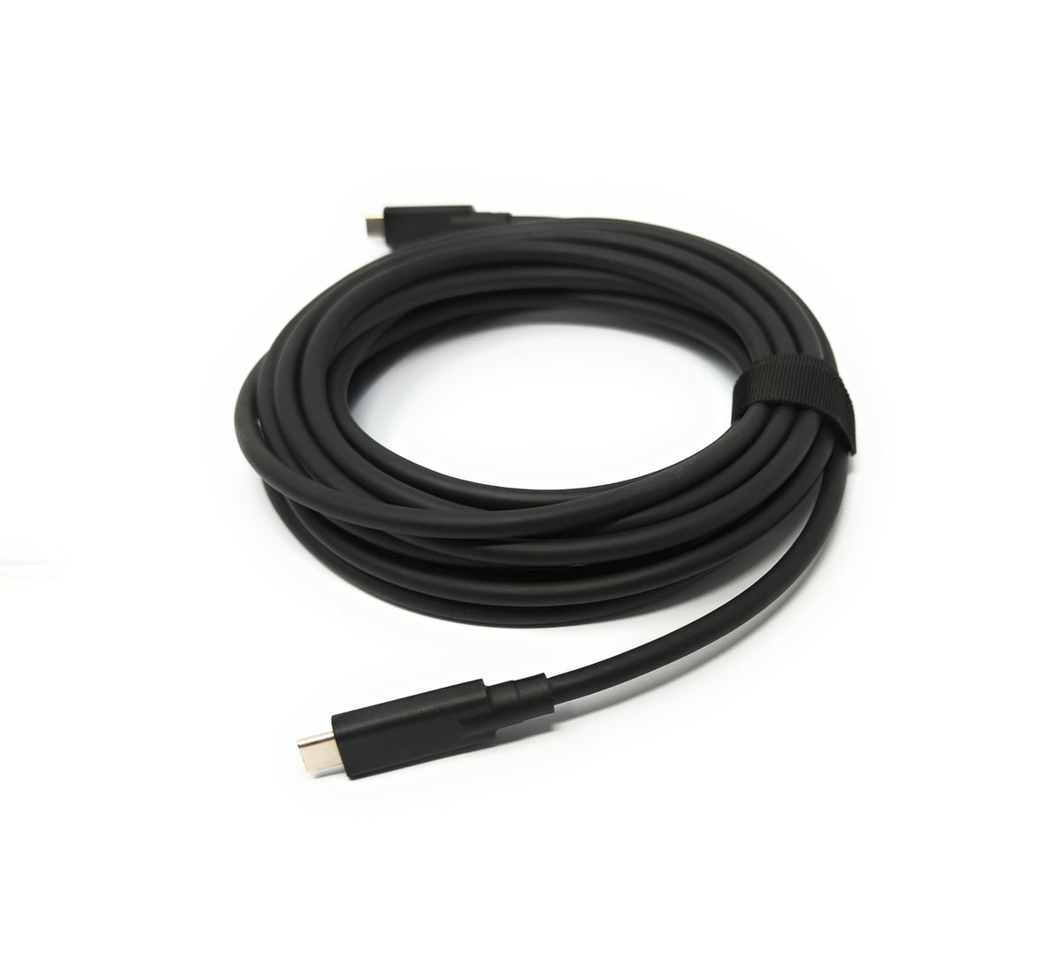 USB 3.2 Gen 2 Kabel 5 m Typ C Stecker zu Stecker in Schwarz | System-S