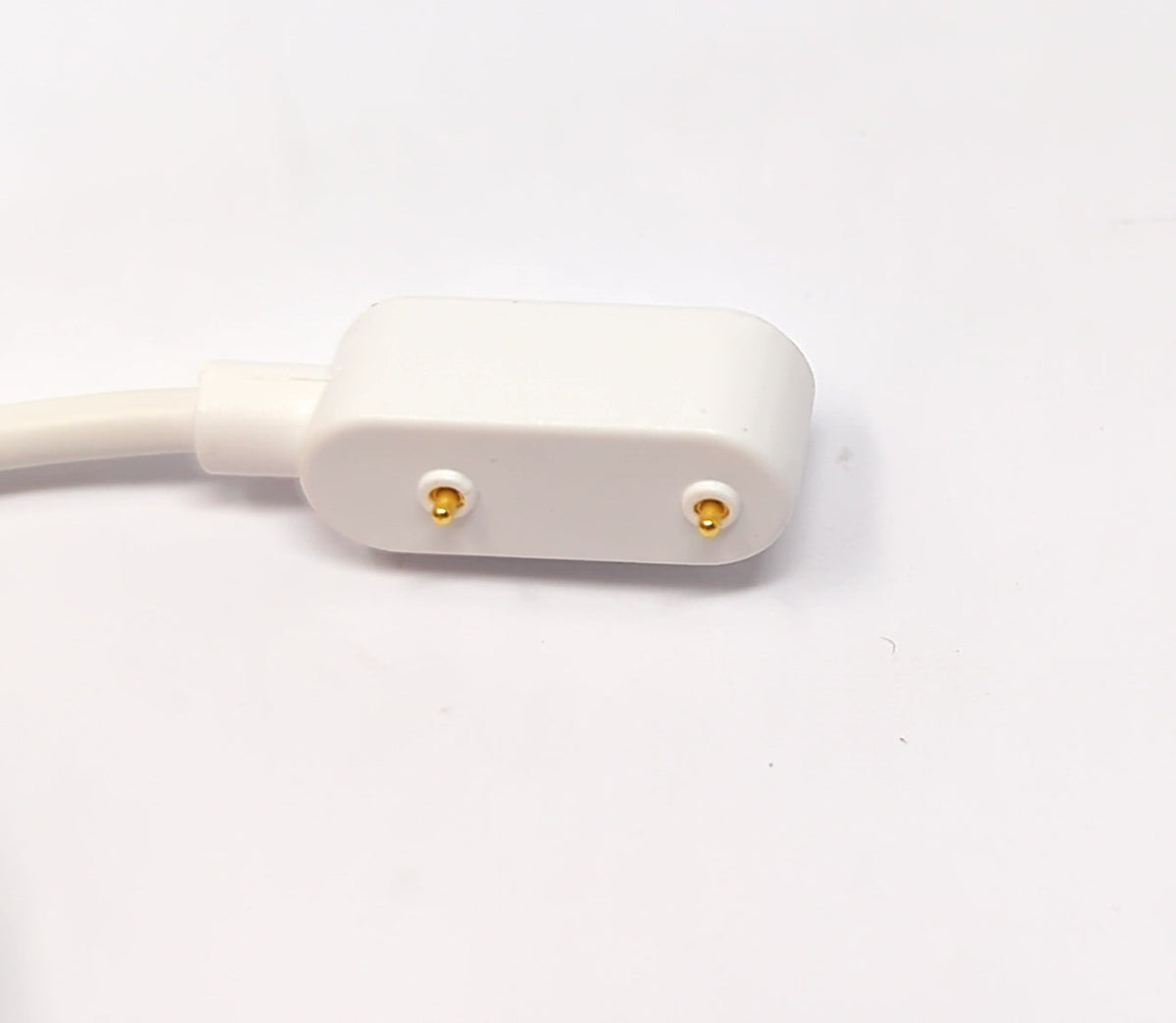 USB 2.0 Kabel 100 cm Ladekabel für Oppo Band 2 Smartwatch in Weiß | System-S