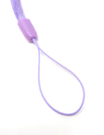 5x Halsband Umhängeband Trageband mit Schlaufe in Lila für Smartphone MP3-Player | System-S