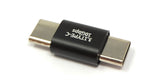 USB 3.1 Gen 2 Adapter Typ C Stecker zu Stecker Kabel in Schwarz | System-S