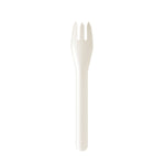 Gabeln PLUMA Papierfaser 160 mm  Weiß Papier 160mm | Packung (100 Stück) Namma Markt