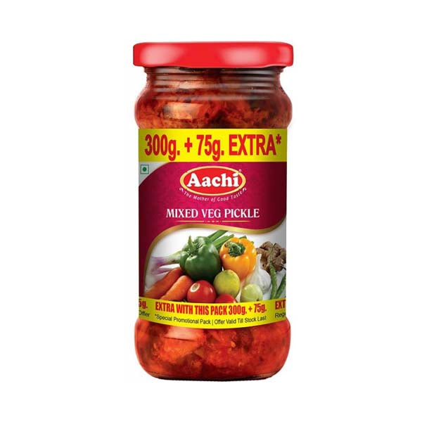 Cornichons de légumes mélangés Aachi 300 g