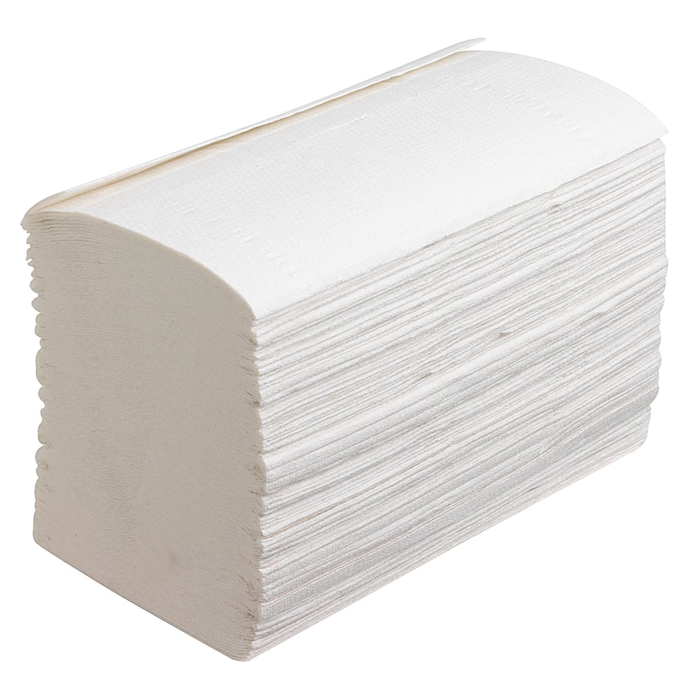 Scott® Control™ Handtücher - Interfold / Weiß /Klein - 15 Clips  x 304 Sheets | Karton (15 Päckchen)