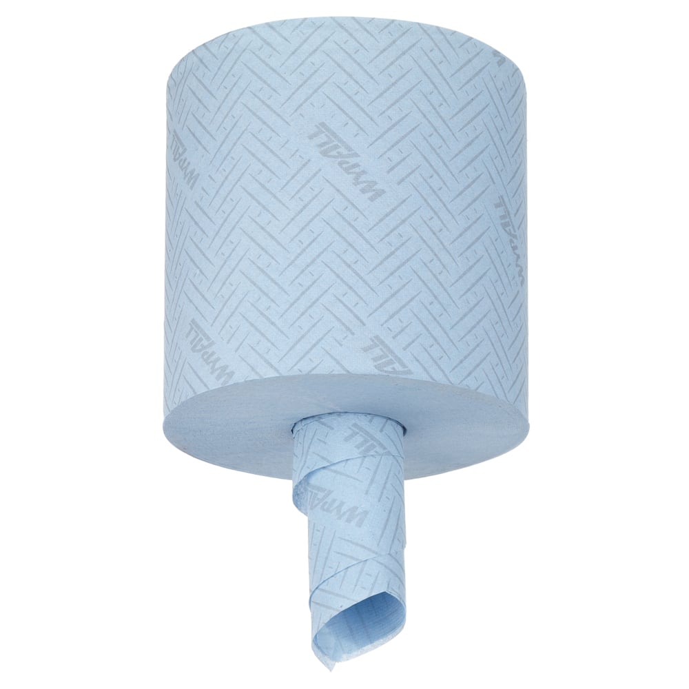 WypAll® L10 Papierwischtuch für Lebensmittel & Hygiene - Centrefeed for Reach+™ / Blau - 6 Rolls  x 630 Sheets | Karton (6 Rollen)