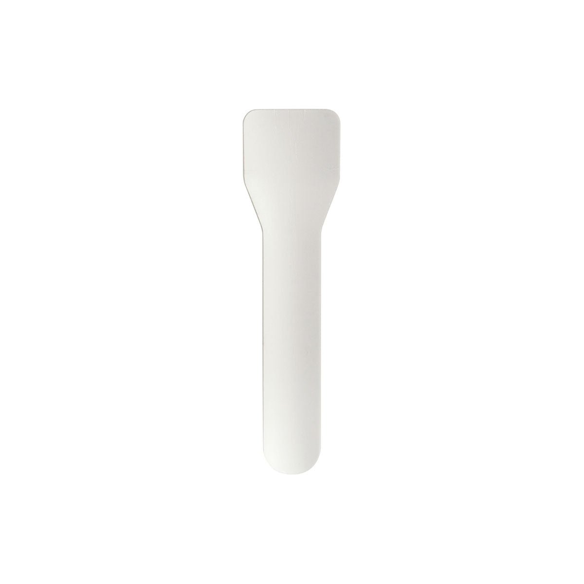 Eislöffel, Papierfaser 95mm  Weiß Papier 95mm | Packung (100 Stück)