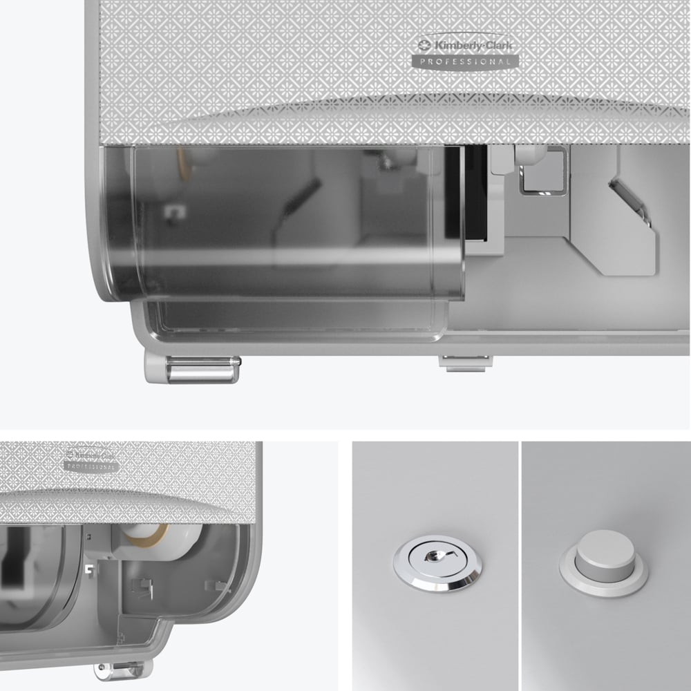 Kimberly-Clark Professional™ Icon™ Toilet Tissue Spender - Kleinrollen