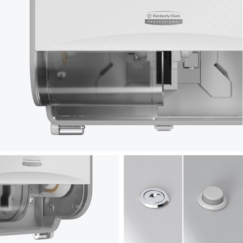 Kimberly-Clark Professional™ Icon™ Toilet Tissue Spender - Kleinrollen