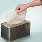 Kleenex®  Handtuchspender aus Edelstahl - Zupfbox / verchromt /Klein - 2 Dispenser Boxes | Karton (2 Boxen)