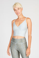 Lux Crop Top stone
