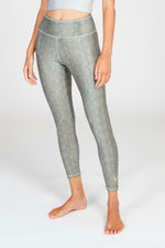 Lux Leggings stone olive snake