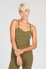 Love Tank olive