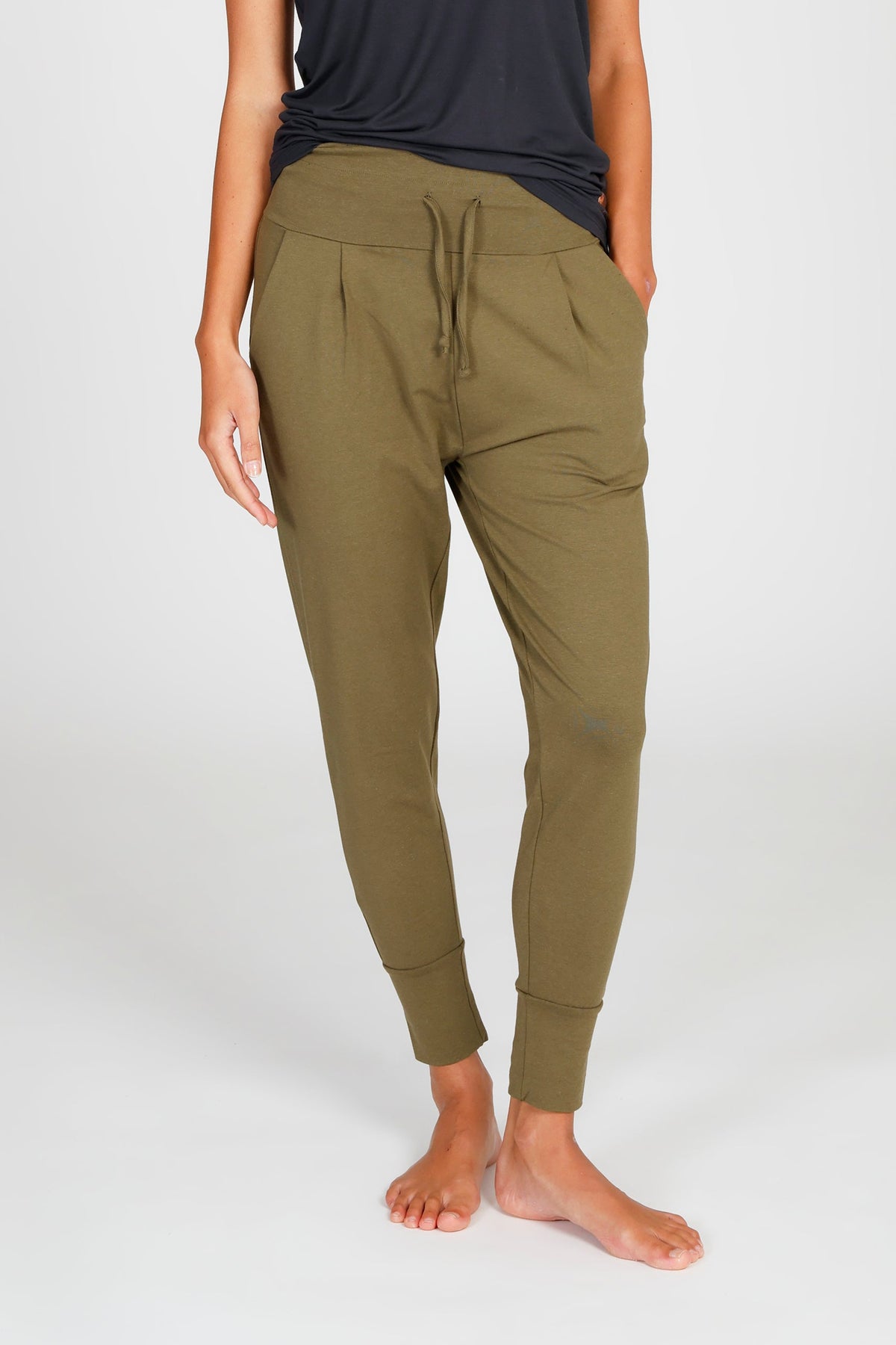 Cosy Pants olive