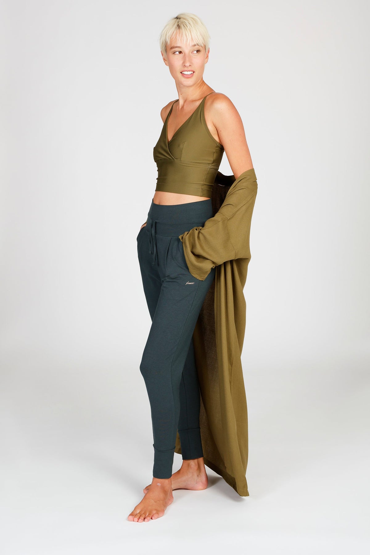 Kismet Kimono (Founder's Look) olive