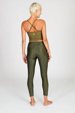 Lux Leggings olive snake