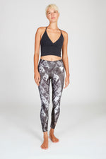 Ganga Leggings black white trop