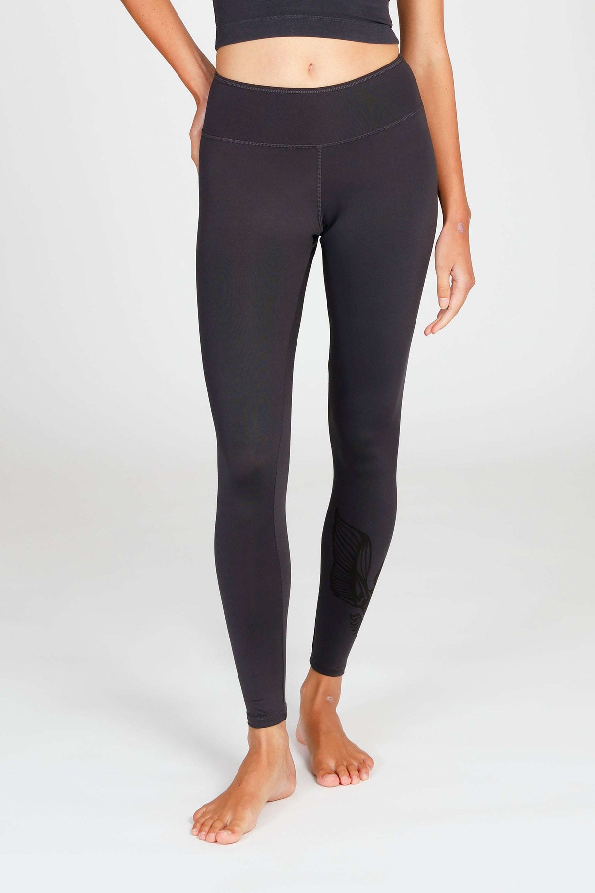 Yoga Leggings Ganga 7/8 - Warrior Anthracite Namma Markt