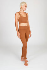 Yoga Bra Top Rami - Brown