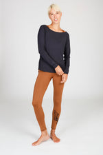 Yoga Leggings Ganga 7/8 - Warrior Brown