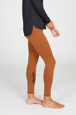 Yoga Leggings Ganga 7/8 - Warrior Brown