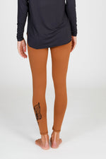 Yoga Leggings Ganga 7/8 - Warrior Brown