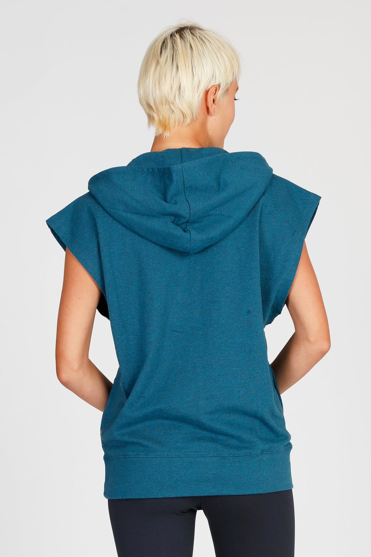 Sweater Hoodie - emerald marl
