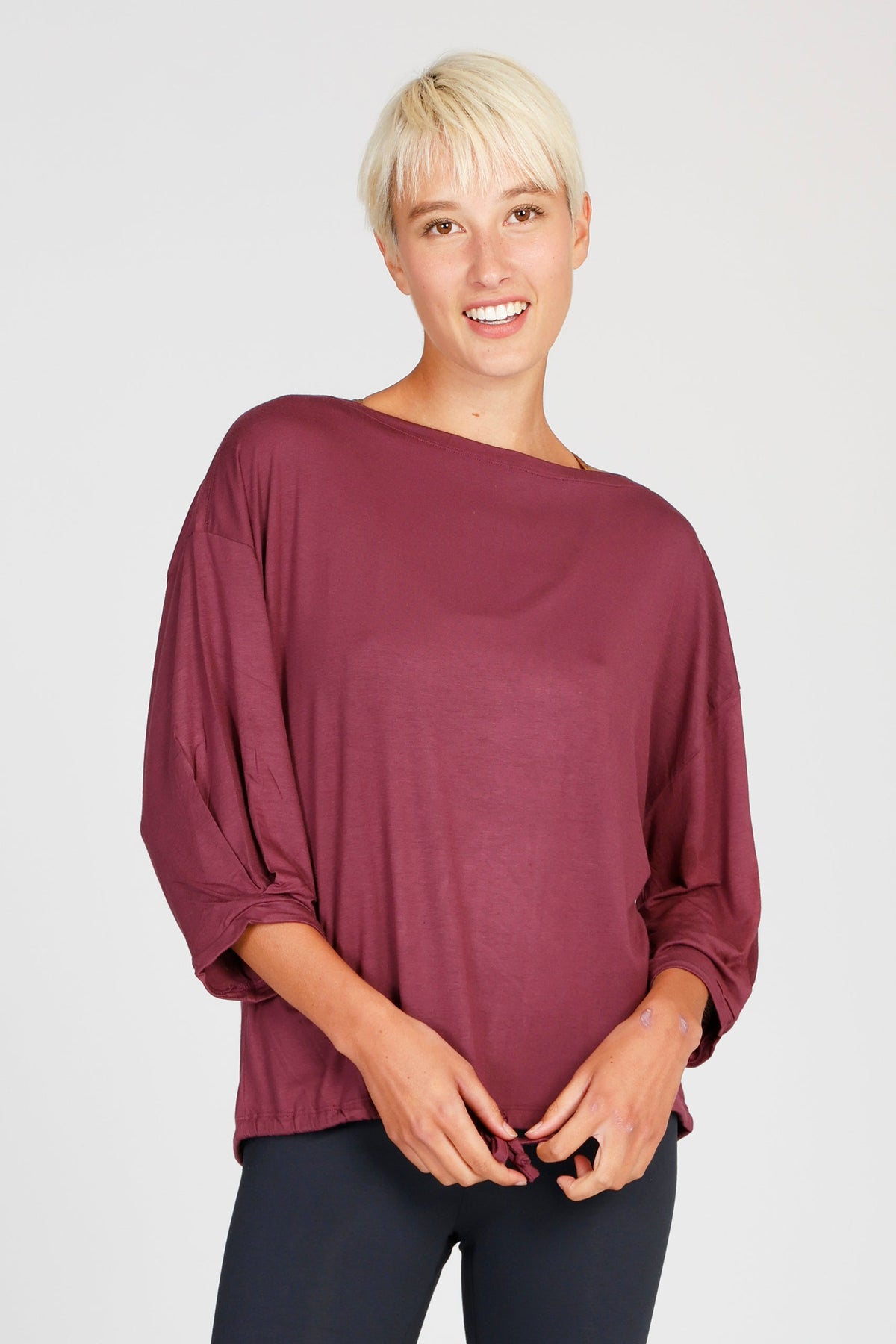 Cosy Top Twist - Ruby