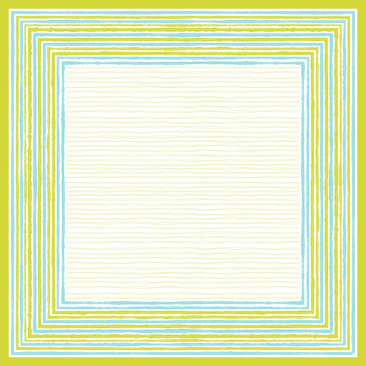 Dunicel Mitteldecke 84x84 cm Elise Stripes - Hochwertige Tischdecke | Packung (20 Stück)