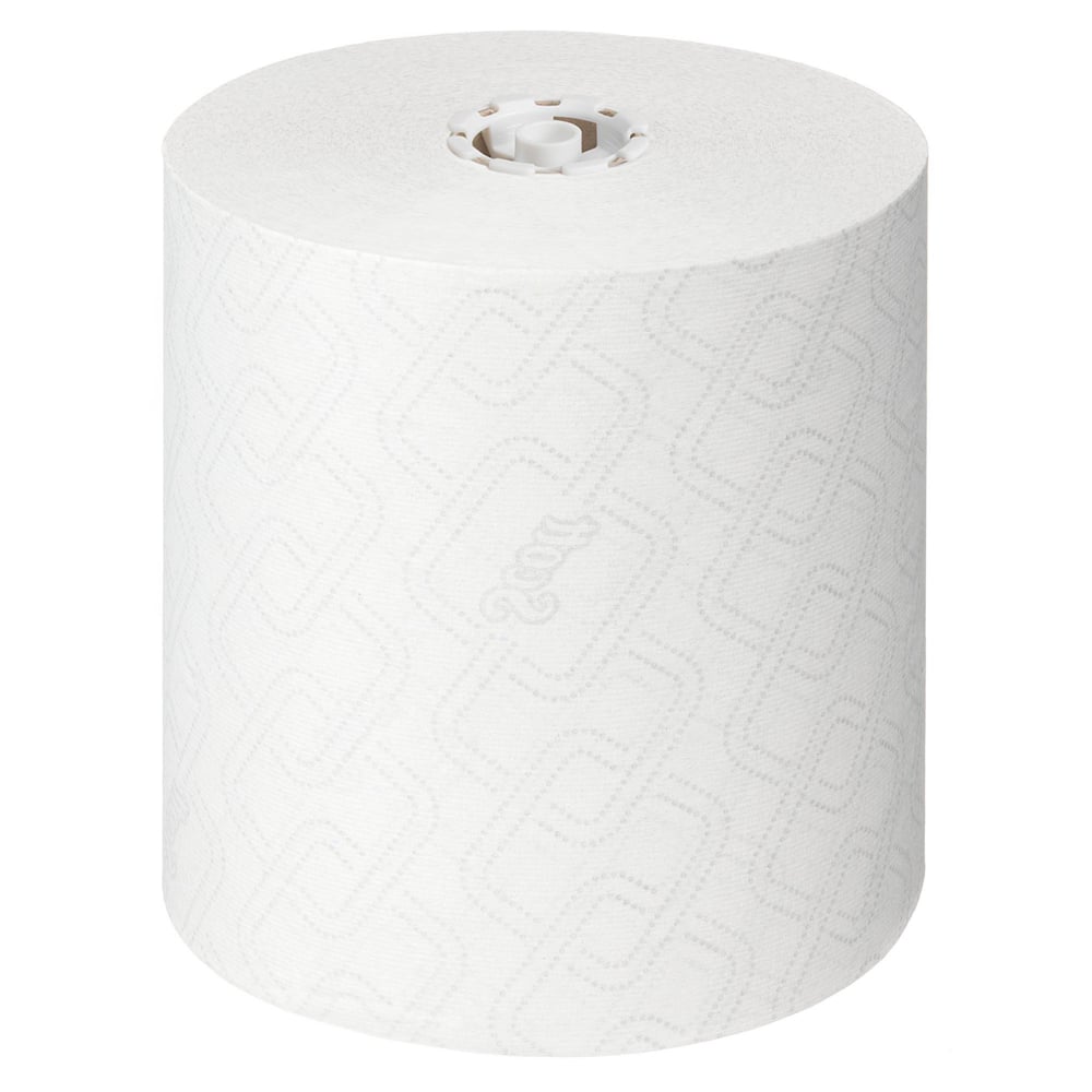 Scott® Essential™ Handtücher - Rolle / Weiß - 6 Rolls  x 1 Sheet | Karton (6 Rollen)