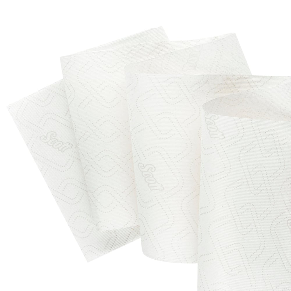 Scott® Essential™ Handtücher - Rolle / Weiß - 6 Rolls  x 1 Sheet | Karton (6 Rollen)