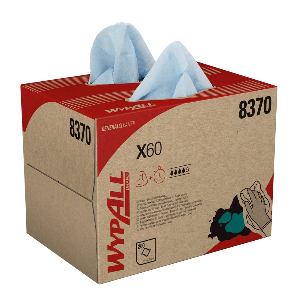 WypAll® X60 Genral Clean - BRAG™ Box / 41.80 cm x 28.30 cm
