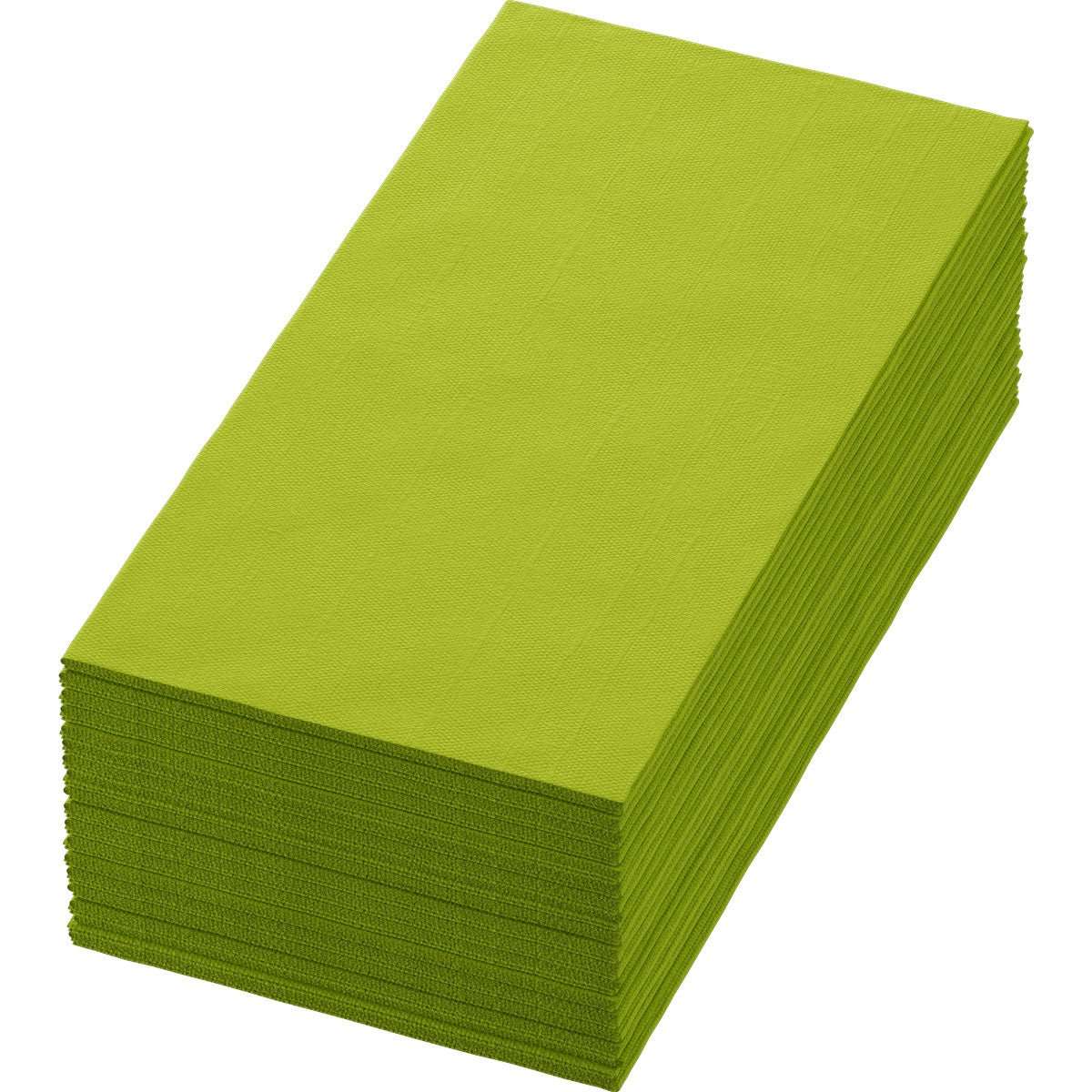 Zellt Servietten 40x40 cm, 3-lagig, Kiwi - Hochwertige Tischdeko | Packung (250 Servietten)