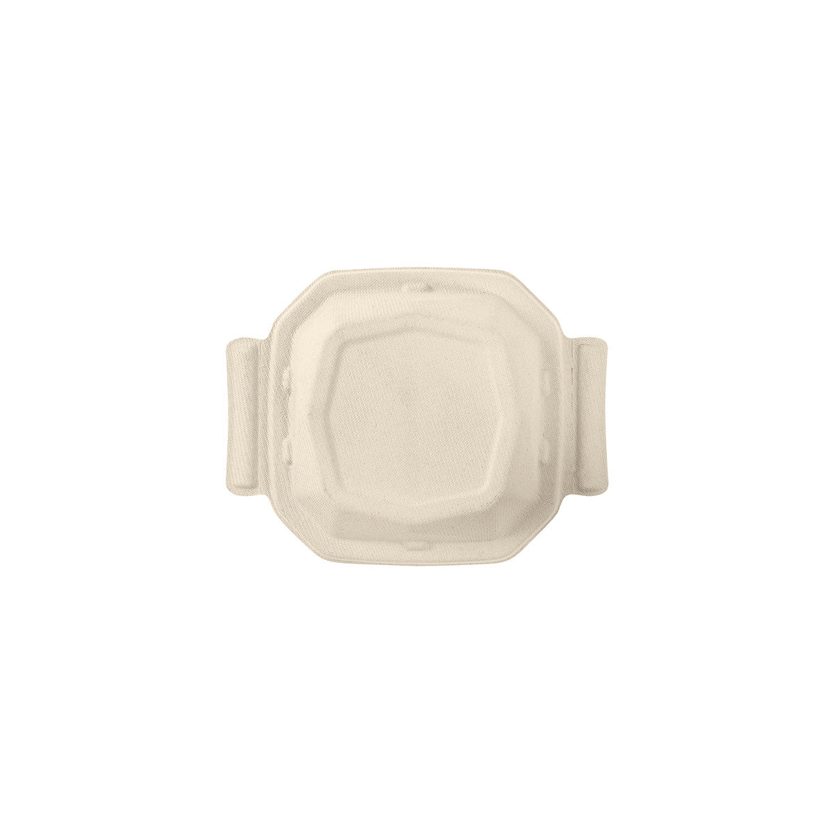 Octabagasse Deckel 400 ml  Braun Bagasse 202x160x37 | Packung (50 Stück)
