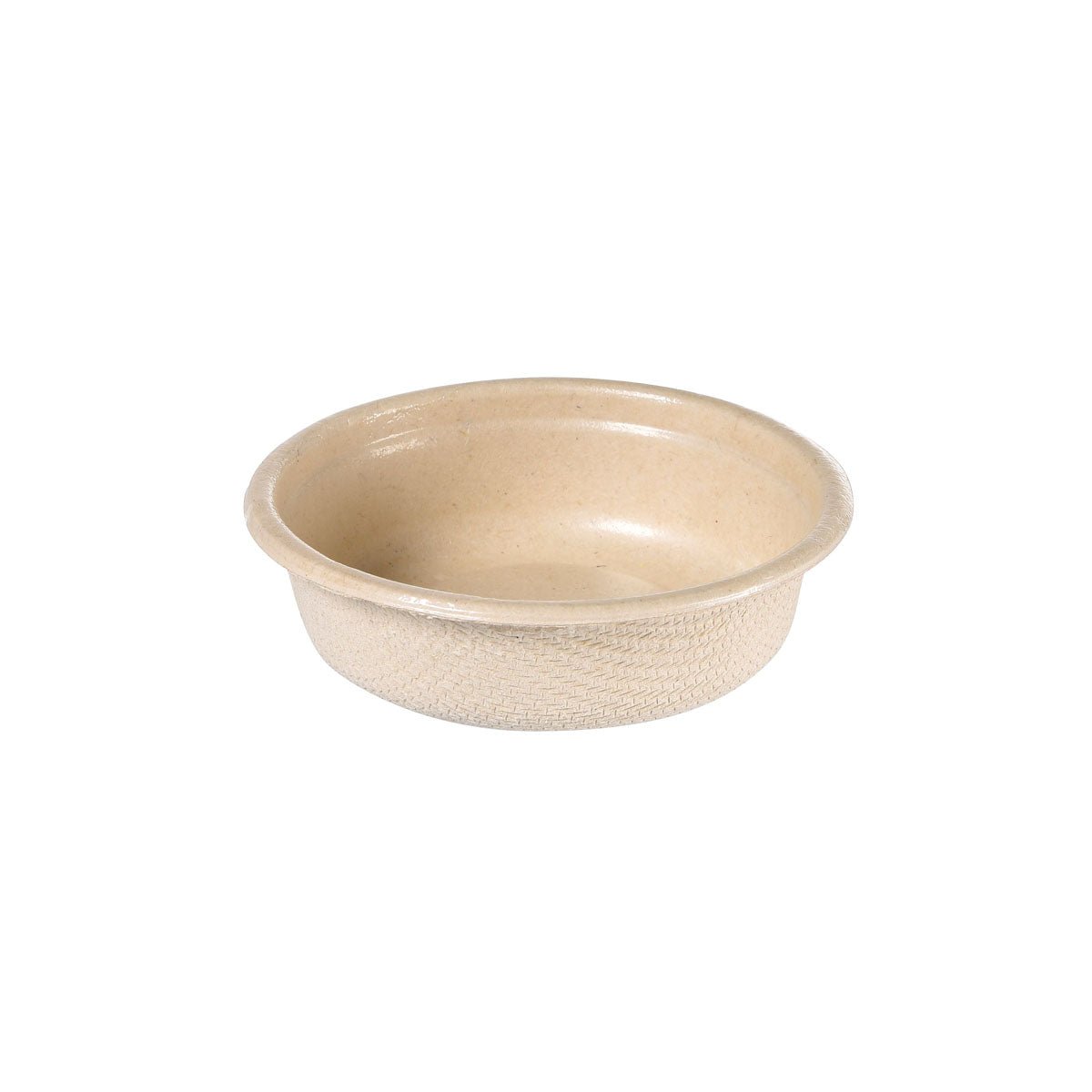 Dressingbecher 30 ml - coated  Weiß Bagasse PBAT/PLA-coated  65x65x18 | Packung (150 Stück)