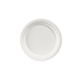 Teller ø 22 cm Weiss - uncoated  Weiß Bagasse Ø220 | Packung (50 Stück)