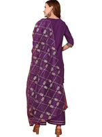 Cotton Blend Kurta Sharara Dupatta Set