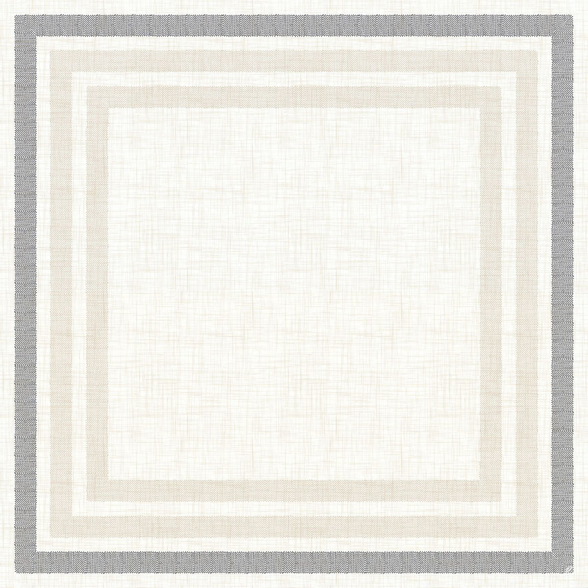 Dunicel Mitteldecke 84x84 cm, Rigato schwarz  | Packung (20 Stück)