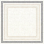 Dunicel Mitteldecke 84x84 cm, Rigato schwarz  | Packung (20 Stück)
