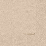 Zellt.Serv.33x33 2lg. 1/4 I'm recycled Papierservietten | Packung (300 Servietten)