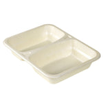 FIBER Schalen, 227x178x45mm, 2get. natur | Karton (1 Packung)