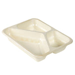 FIBER Schalen, 227x178x45mm, 3get. natur | Karton (1 Packung)