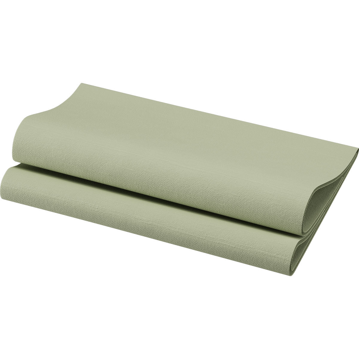 Bio-Dunisoft Servietten 40x40 cm 1/4-Falz pistaziengrün | Packung (60 Stück)